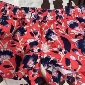 Floral print shorts